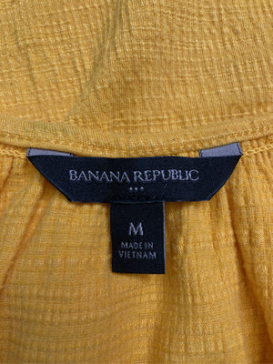 BANANA REPUBLIC/バナナリパブリック/Tシャツ/カットソー/トップス/イエロー/M