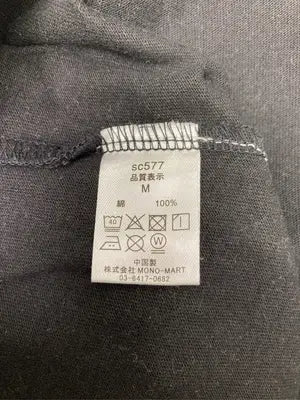 GENUINE MERCHANDISE/ジェニュインマーチャンダイズ/Tシャツ/カットソー/トップス/ブラック/M