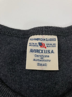 AVIREX U.S.A./アヴィレックスユーエスエー/Tシャツ/カットソー/トップス/ブラック/Small