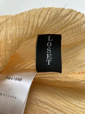 Daycloset/デイクロゼット/Tシャツ/カットソー/トップス/イエロー