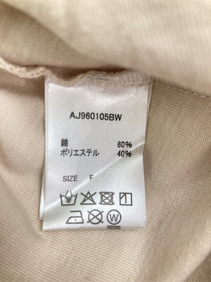 apres jour/アプレジュール/Tシャツ/カットソー/トップス/ベージュ/F