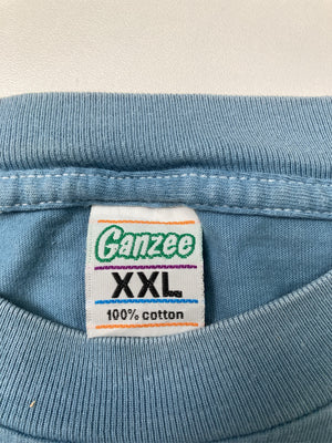 Ganzee/Tシャツ/カットソー/トップス/ブルー/XXL