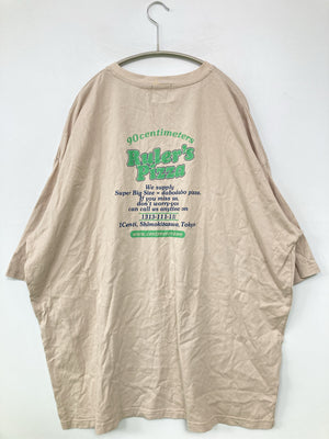 centimeter/センチメートル/Tシャツ/カットソー/トップス/ベージュ/XL