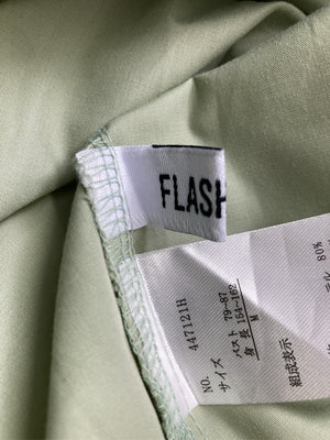 FLASH BLUE/フラッシュブルー/シャツ/ブラウス/トップス/ライトグリーン/M