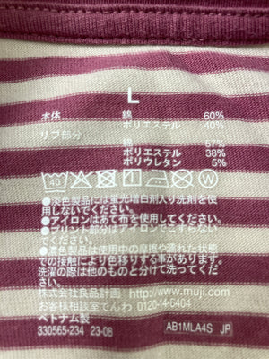Tシャツ/カットソー/トップス/ピンク/L