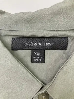 croft&barrow/クラフトアンドバロー/シャツ/ブラウス/トップス/カーキ/XXL