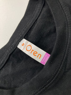 Oren/Tシャツ/カットソー/トップス/ブラック/M