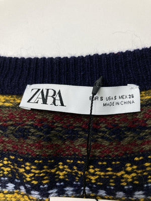 ZARA/ザラ/ベスト/トップス/ブラック/S