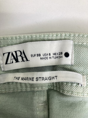 ZARA/ザラ/その他パンツ/パンツ/ライトグリーン/38