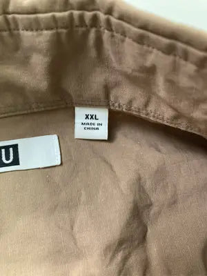 UNIQLO/ユニクロ/シャツ/ブラウス/トップス/ベージュ/XXL