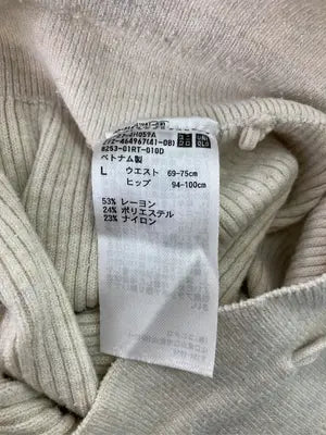 UNIQLO/ユニクロ/スラックス/パンツ/グレー/L ウエスト69-75cm ヒップ94-100cm