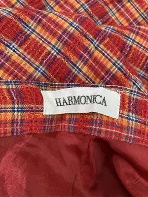 HARMONICA/ハーモニカ/ロングスカート/スカート/レッド