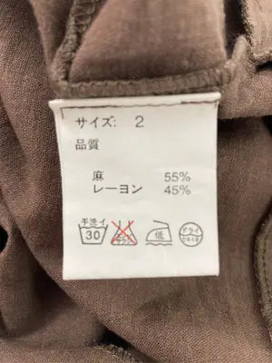 SHOWME/その他パンツ/パンツ/ブラウン/2