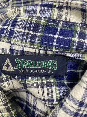 SPALDING/スポルディング/シャツ/ブラウス/トップス/ネイビー