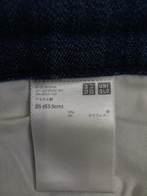 UNIQLO/ユニクロ/デニムパンツ/パンツ/ブルー/25(63.5cm)