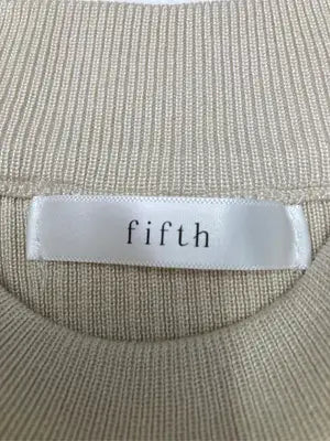 fifth/フィフス/ニット/セーター/トップス/ベージュ