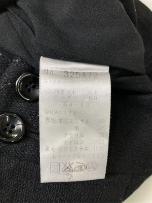 theoria/セオリア/その他パンツ/パンツ/ブラック/ウエスト64 ヒップ89