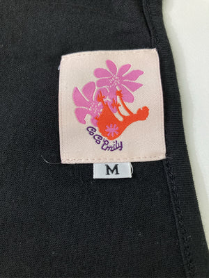 Tシャツ/カットソー/トップス/ブラック/M