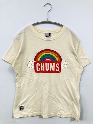 CHUMS/チャムス/Tシャツ/カットソー/トップス/アイボリー/M