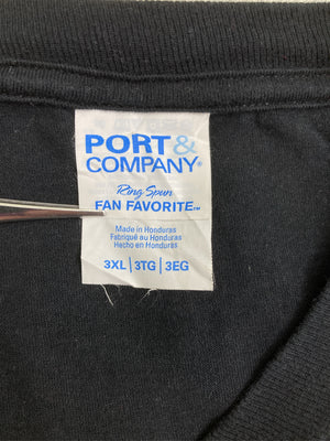 PORT&COMPANY/ポートアンドカンパニー/Tシャツ/カットソー/トップス/ブラック/3XL