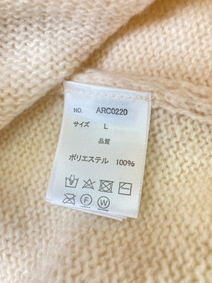 カーディガン/ボレロ/トップス/アイボリー/L