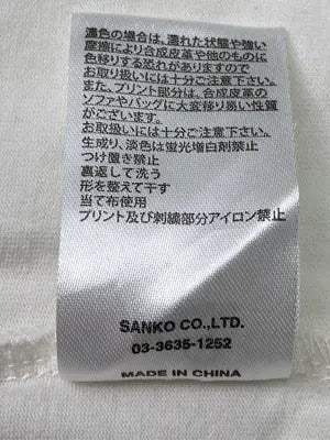 go slow caravan/ゴースローキャラバン/Tシャツ/カットソー/トップス/ホワイト/3
