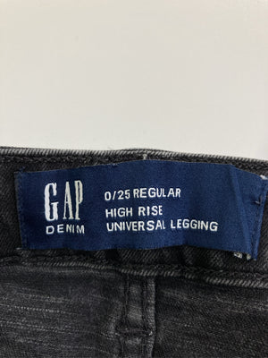 GAP/ギャップ/デニムパンツ/パンツ/ブラック/0/25 REGULAR
