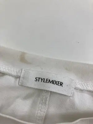 STYLEMIXER/スタイルミキサー/Tシャツ/カットソー/トップス/ホワイト/FREE