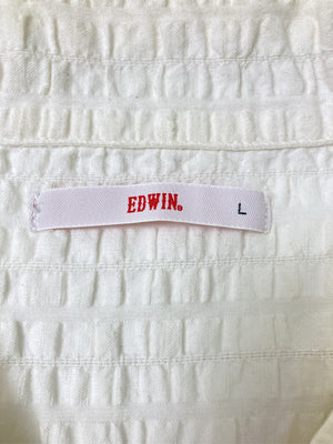 EDWIN/エドウィン/シャツ/ブラウス/トップス/ホワイト/L