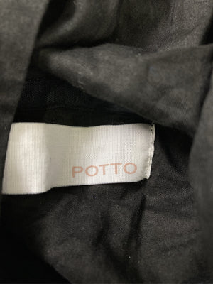 POTTO/パーカー/トップス/グリーン