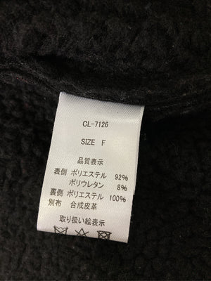 clear/クリア/ブルゾン/ジャケット/アウター/ブラック/F