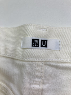 UNIQLO/ユニクロ/デニムパンツ/パンツ/ホワイト/27
