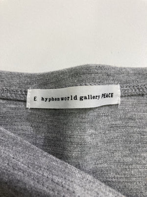 E hyphen world gallery/イーハイフンワールドギャラリー/Tシャツ/カットソー/トップス/グレー/F