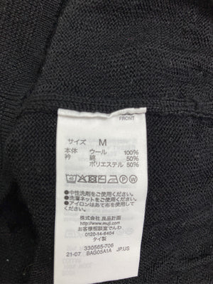 無印良品/ムジルシリョウヒン/ニット/セーター/トップス/ブラック/M