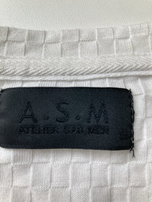 A.S.M/アトリエサブメン/Tシャツ/カットソー/トップス/ホワイト/L