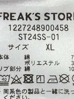 FREAK'S STORE/フリークスストア/Tシャツ/カットソー/トップス/ホワイト/XL