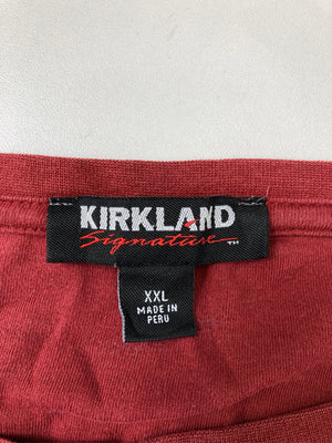 KIRKLAND Signature/カークランドシグネチャー/Tシャツ/カットソー/トップス/レッド/XXL