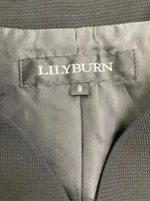 LILYBURN/ノーカラージャケット/ジャケット/アウター/ブラック/9