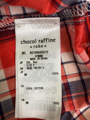 chocol raffine/ショコラフィネ/シャツ/ブラウス/トップス/レッド/F