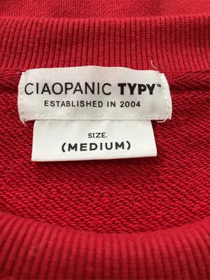 CIAOPANIC TYPY/チャオパニックティピー/スウェット/トップス/レッド/M
