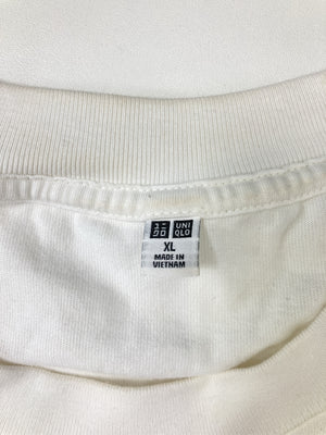 UNIQLO/ユニクロ/Tシャツ/カットソー/トップス/ホワイト/XL