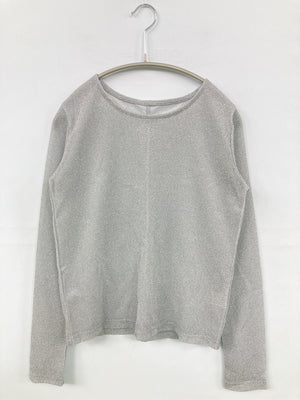 ti./Tシャツ/カットソー/トップス/シルバー/F