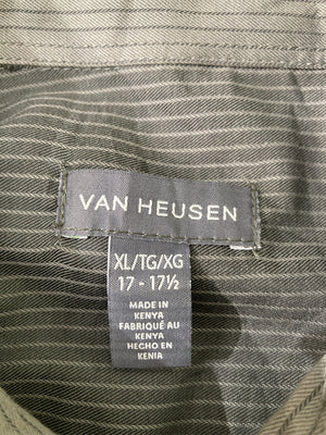 VAN HEUSEN/ヴァンヒューゼン/シャツ/ブラウス/トップス/グレー/XL