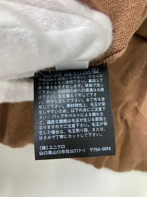 UNIQLO/ユニクロ/ニット/セーター/トップス/ブラウン/L