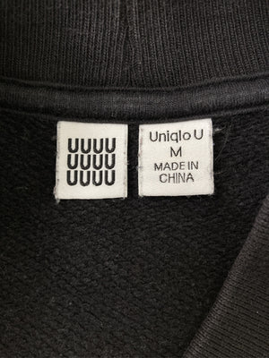 UNIQLO U/ユニクロユー/スウェット/トップス/ブラック/M