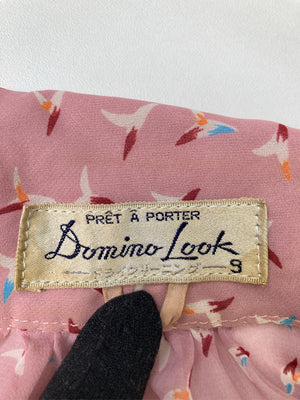 Domino Look/シャツワンピース/ワンピース/ドレス/ピンク/9