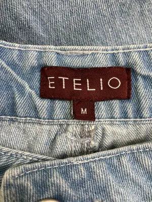 ETELIO/デニムパンツ/パンツ/スカイブルー/M
