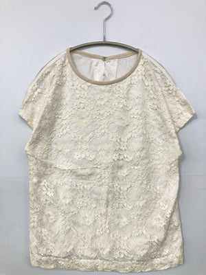 Iciet la/Tシャツ/カットソー/トップス/ホワイト/36