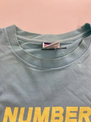 NUMBER (N)INE/Tシャツ/カットソー/トップス/スカイブルー/S