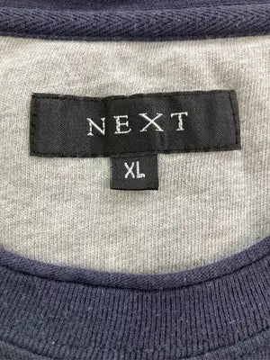 NEXT/ネクスト/Tシャツ/カットソー/トップス/ネイビー/XL